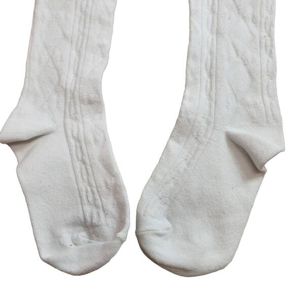 Thick winter tights, white 4-6 yrs - Picture 4 of 4